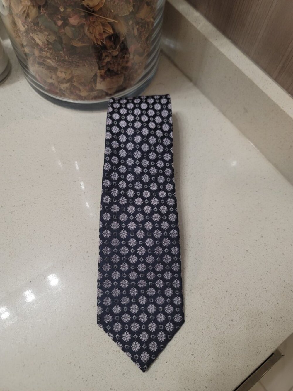 Valentino Tie - Floral 100% Silk Italy Necktie Multicolor
